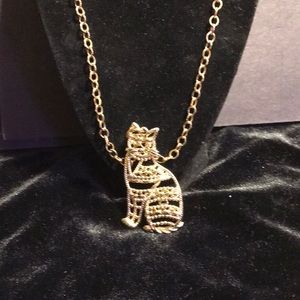 Large cat pendant